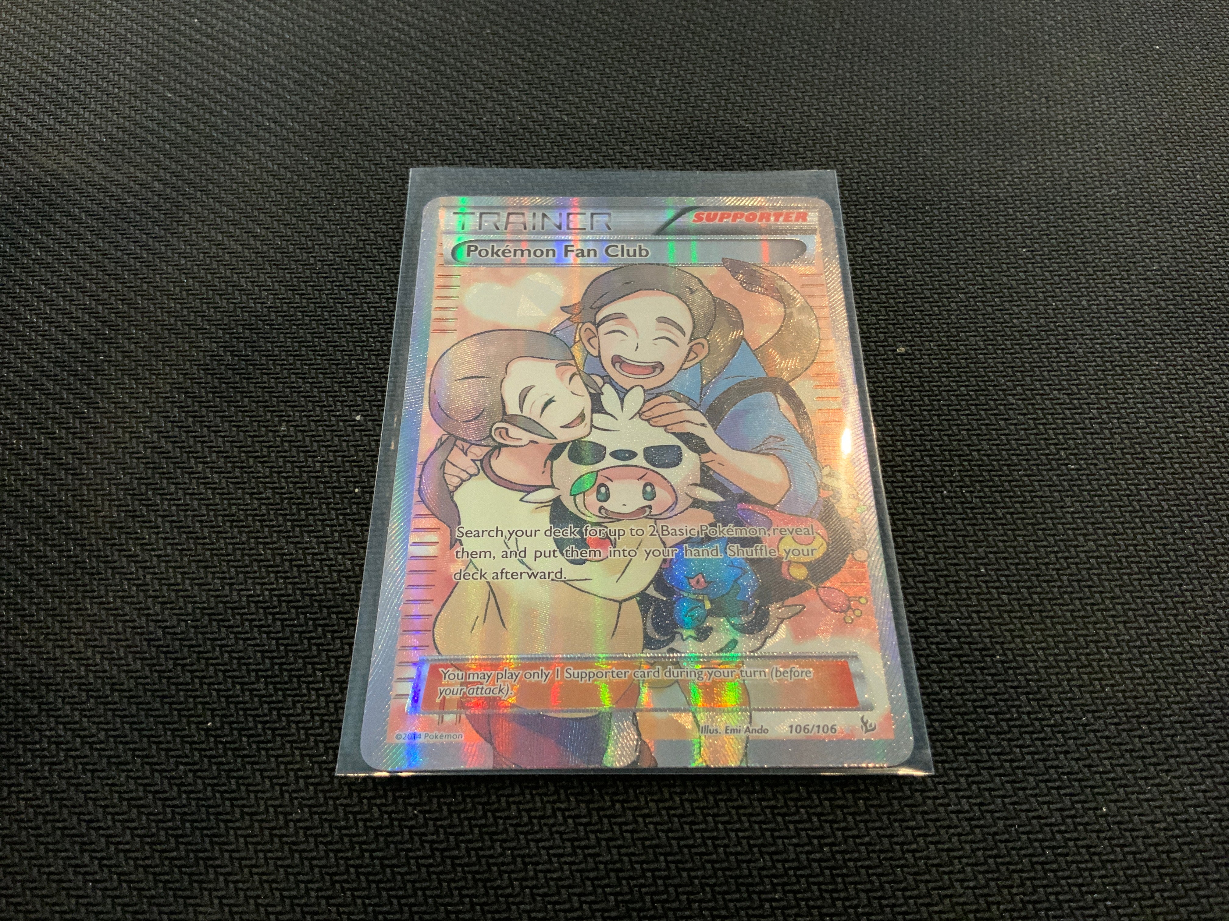 Pokemon Flashfire Pokemon fan club 106/106