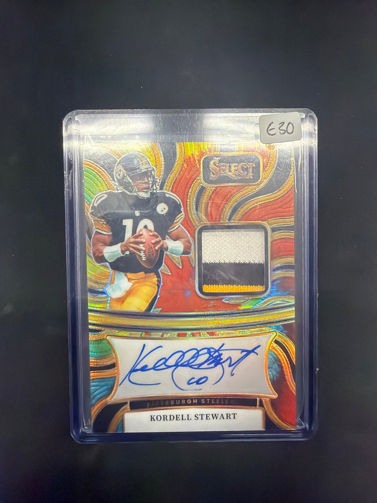 2024 Panini Select Kordell Stewart Patch Auto /25