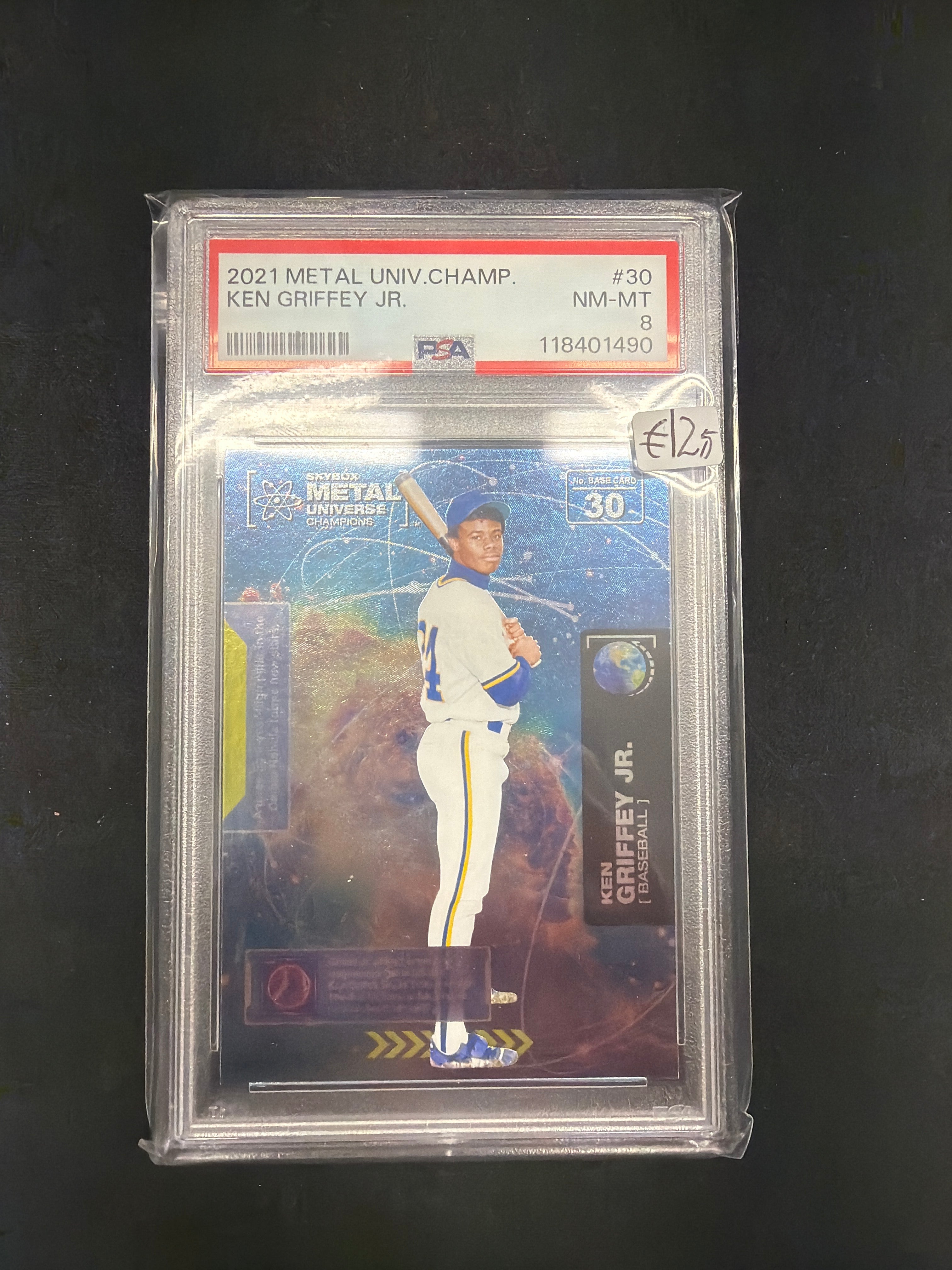 2021 Metal Universe Champ Ken Griffey Jr. PSA 8