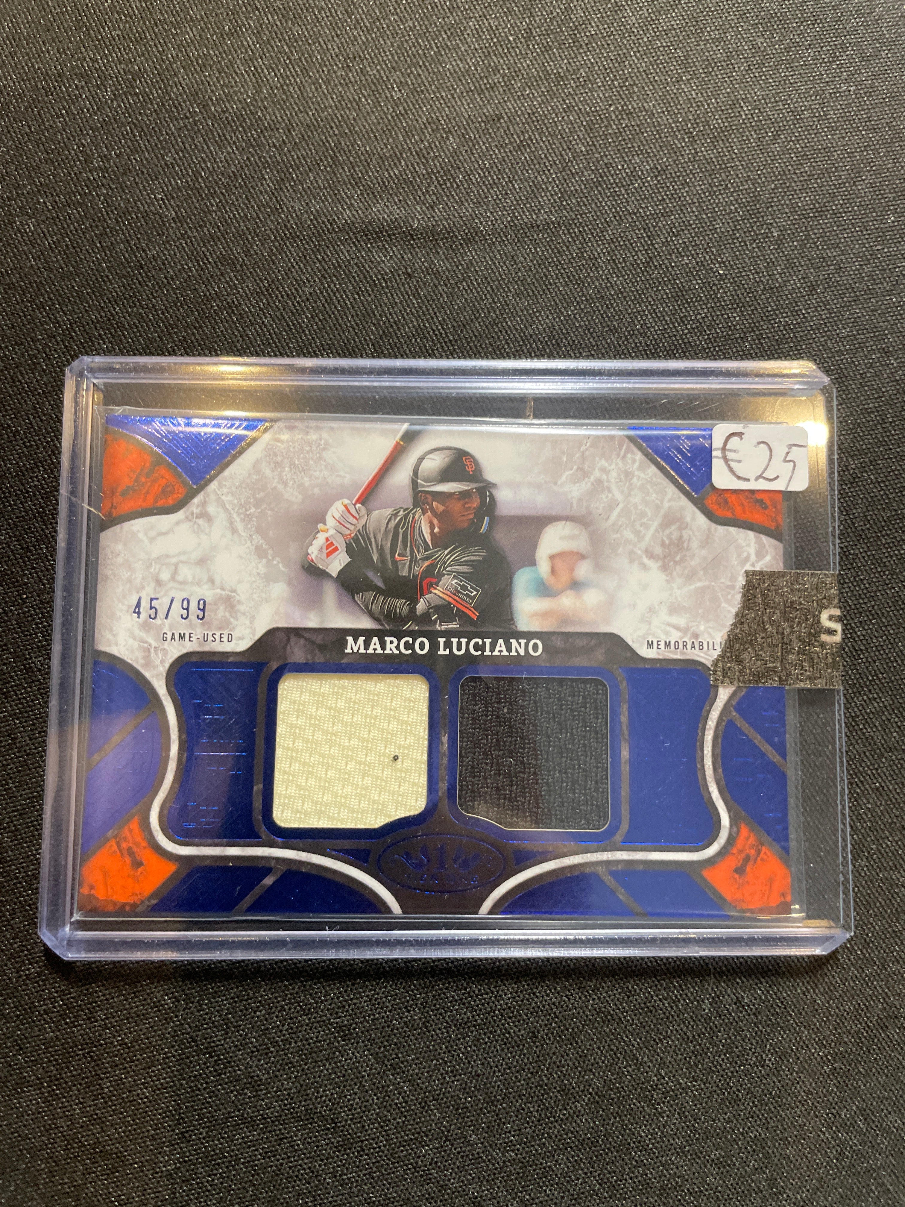2025 Topps Tier One Baseball Marco Luciano Relic /99