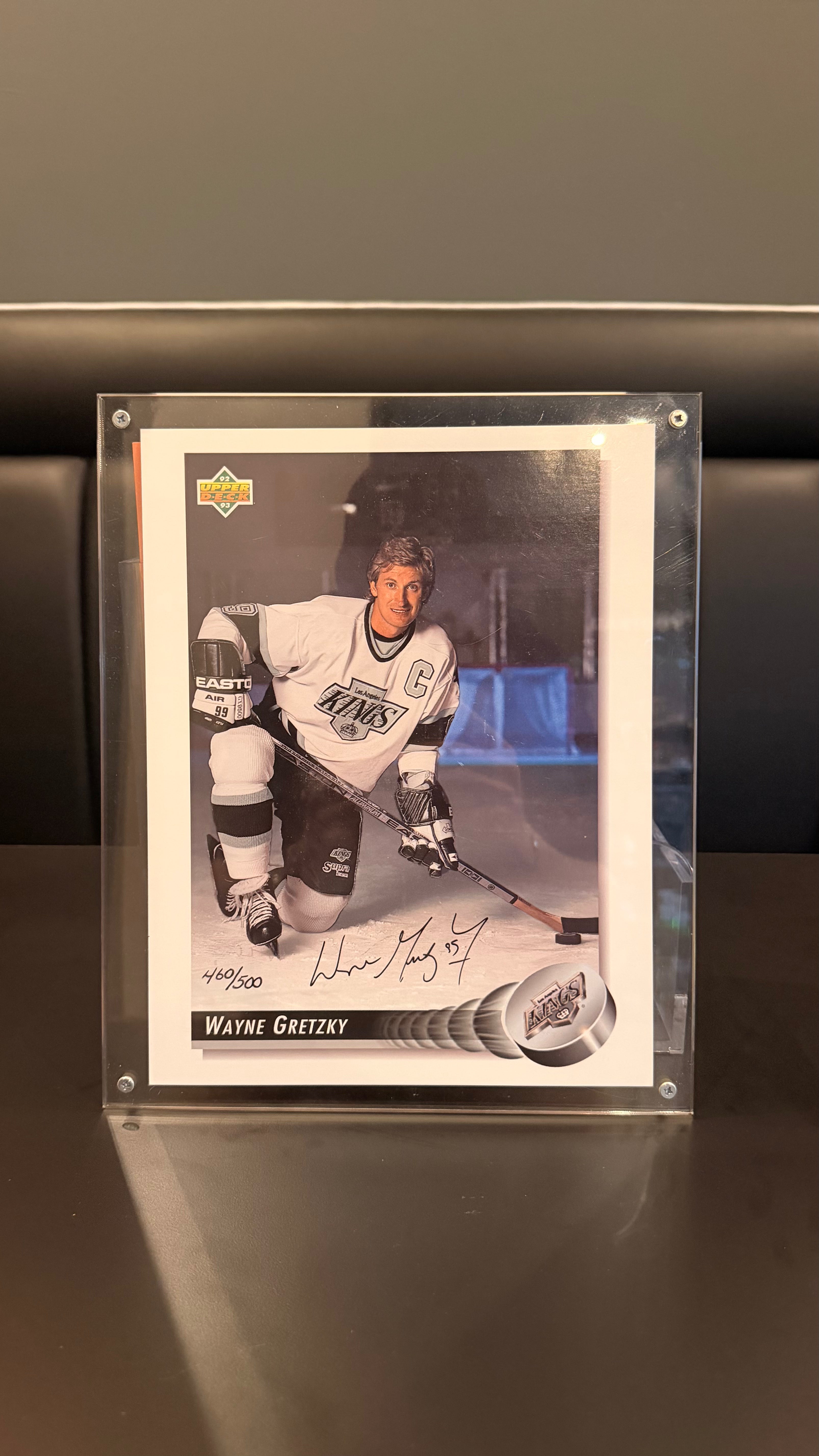 Upper Deck Wayne Gretzky Authenticated Card 460/500