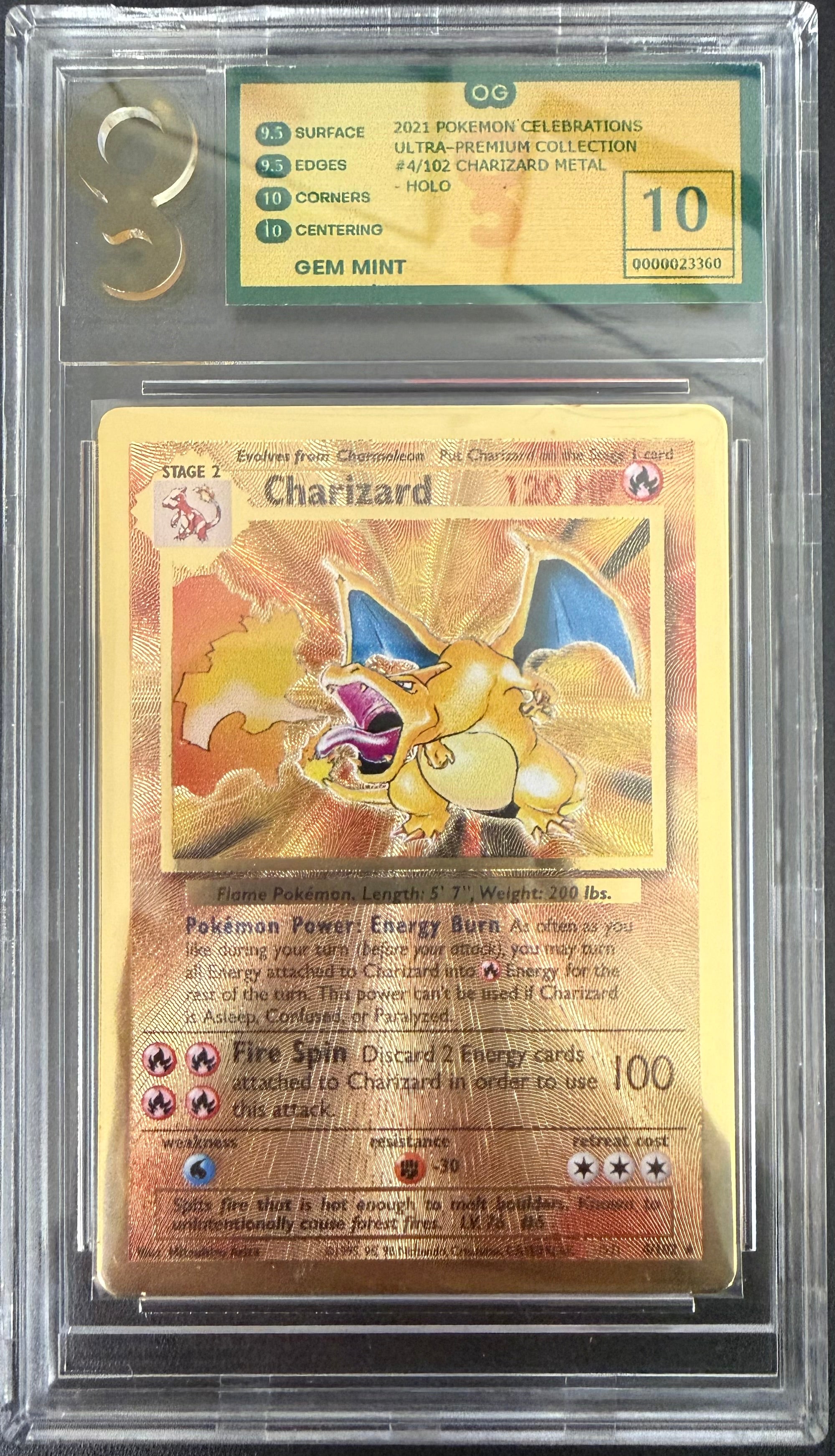 2021 Charizard [Ultra Premium Collection] #4 Pokemon Celebrations