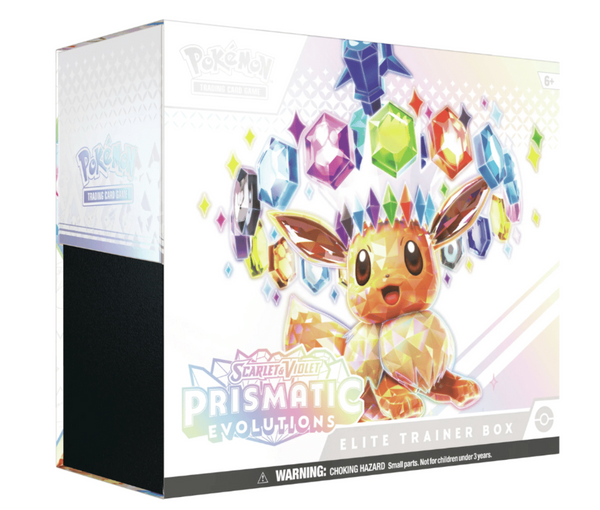 Pokemon Prismatic Evolutions Elite Trainer Box