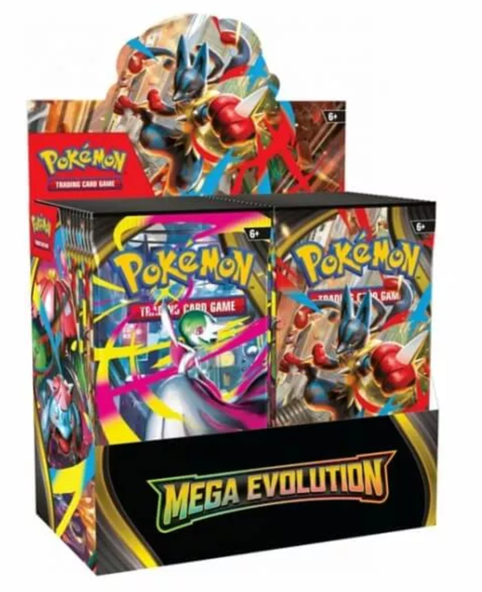 Pokémon Mega Evolution Booster Box enhanced
