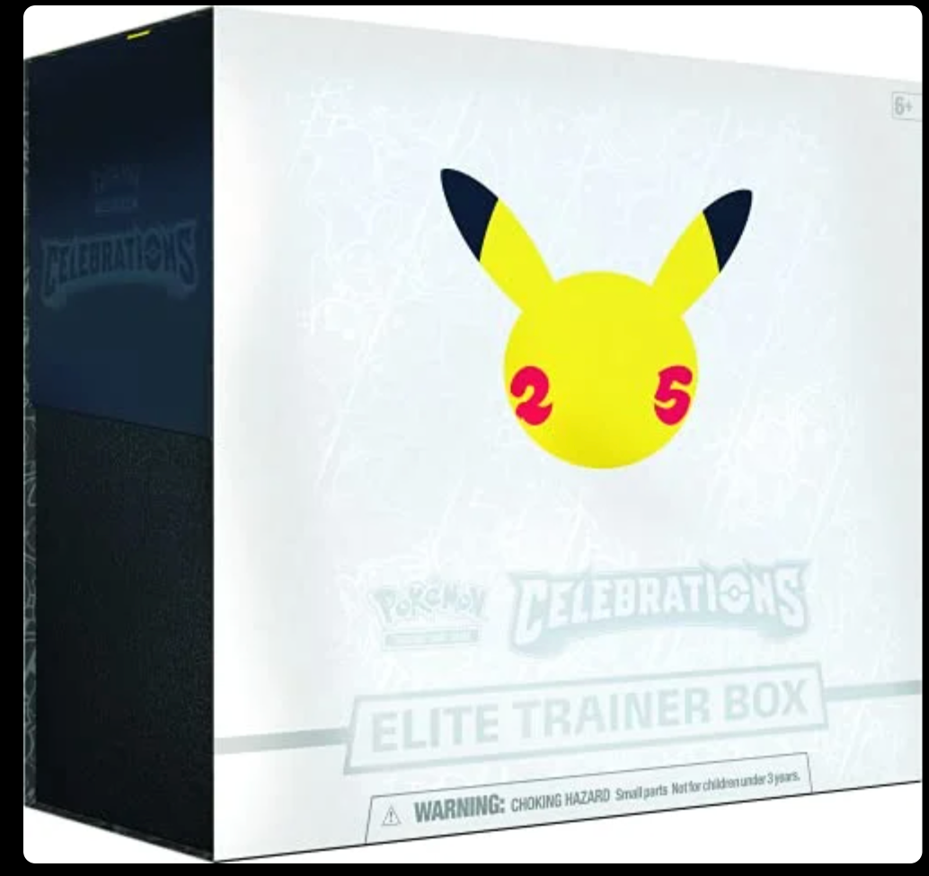 Pokemon: 25th Anniversary Celebrations Elite Trainer Box