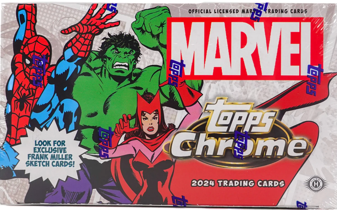 Topps Chrome 2024 Marvel Chrome Hobby