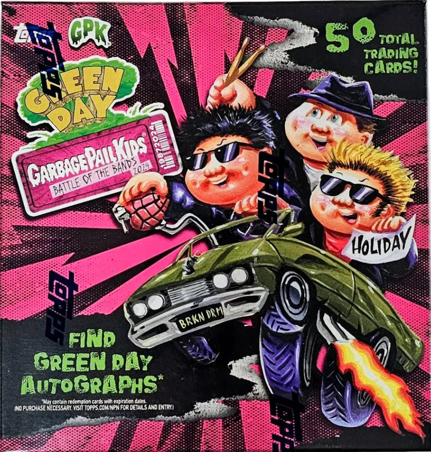 Garbage Pail Kids Battle of the Bands - Green Day Hobby (Topps 2024)