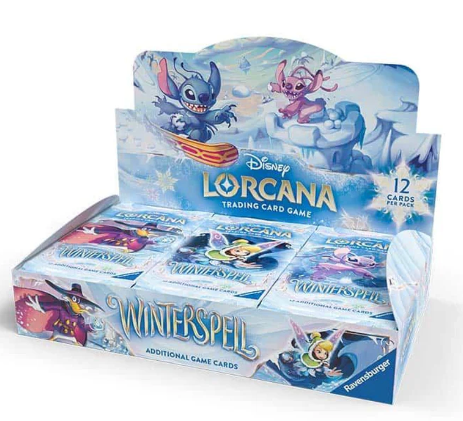 Disney Lorcana TCG: Winterspell 4 Booster Box Case