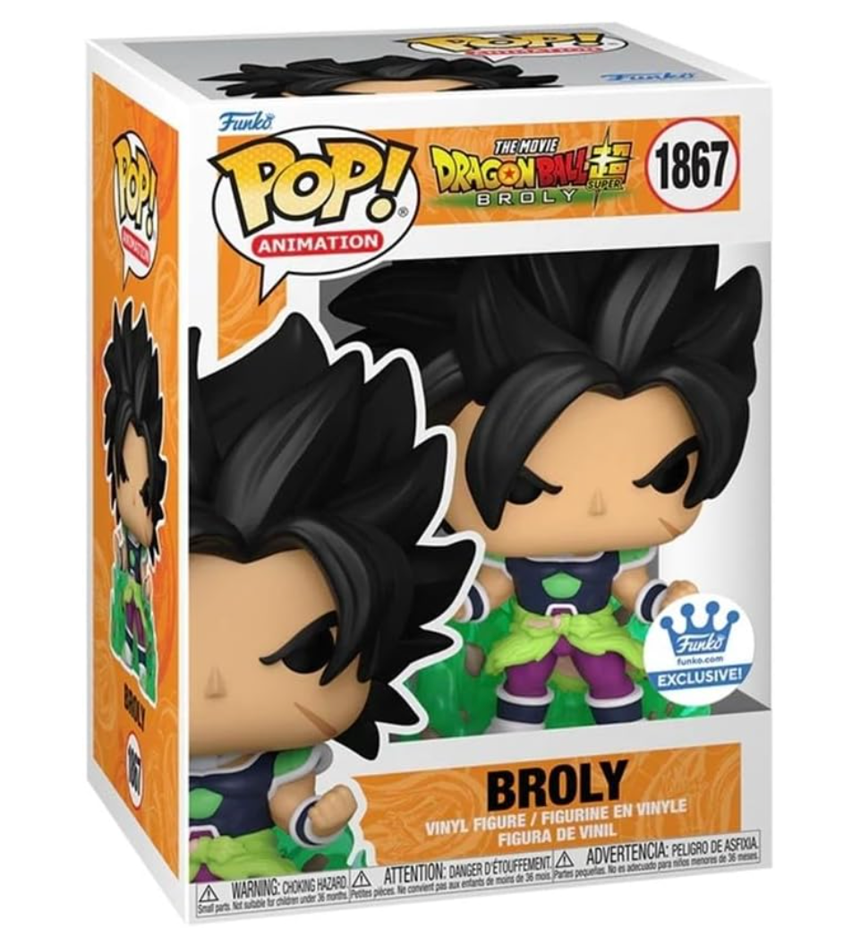 Pop! Dragonball Super 1867 Broly Exclusive Funko