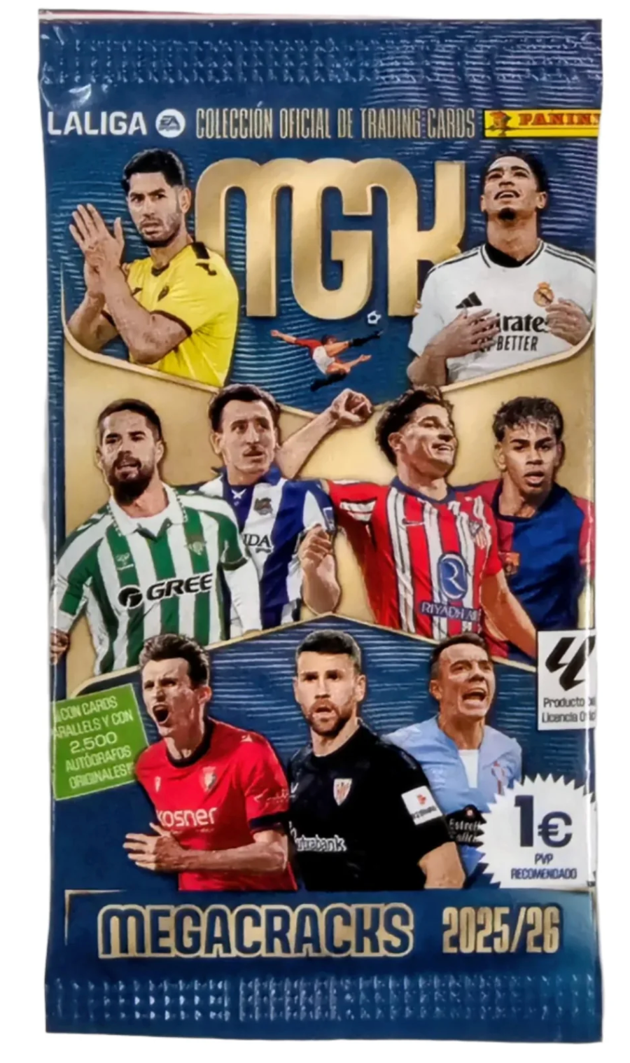 2025/26 Panini La Liga Megacracks Soccer pack