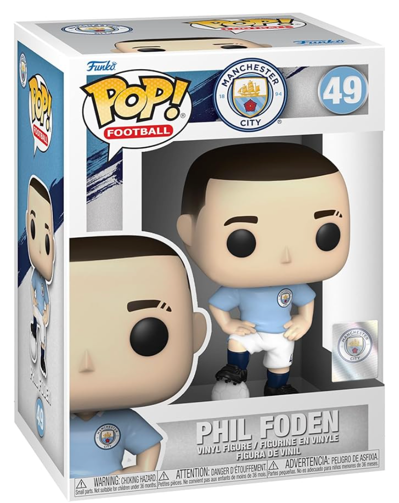 Funko 57865 POP Football: Manchester City - Phil Foden
