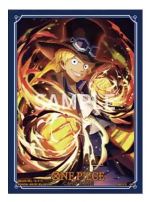 BANDAI One Piece Official Sleeves 12 Sabo