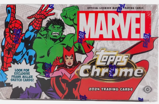 2024 Topps Chrome Marvel Hobby Box