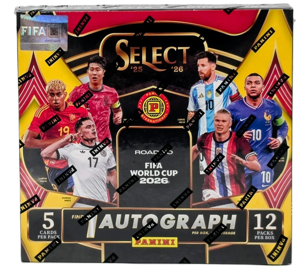 2025/26 Panini Select Road to FIFA World Cup Soccer Hobby International Box