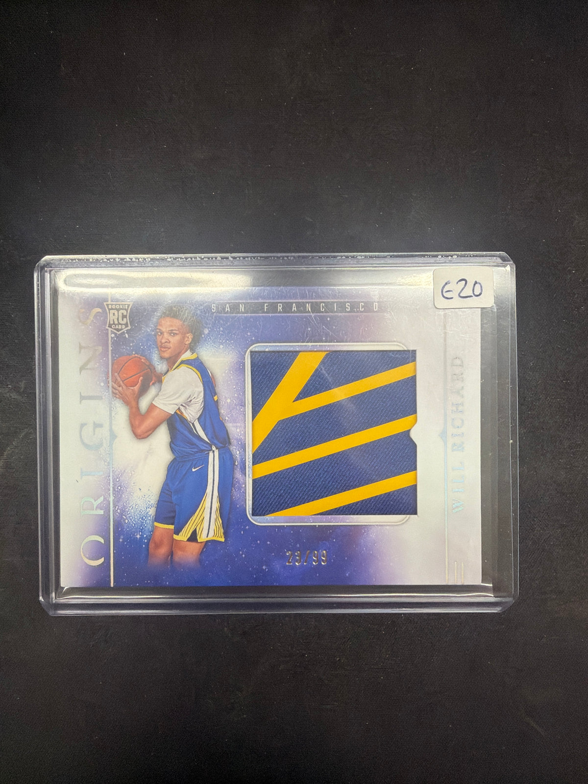 2025-26 Panini Origins Will Richard Rookie Patch /99