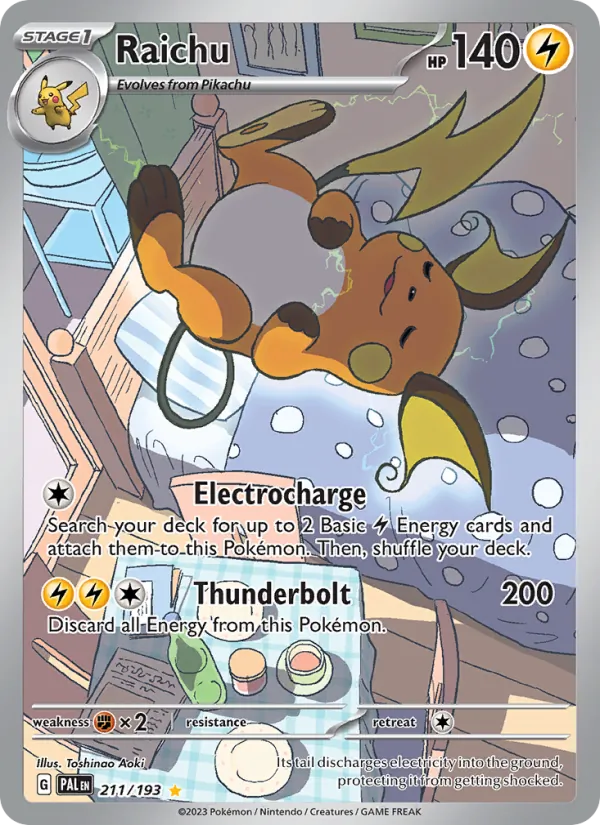 Raichu — Paldea Evolved, 211