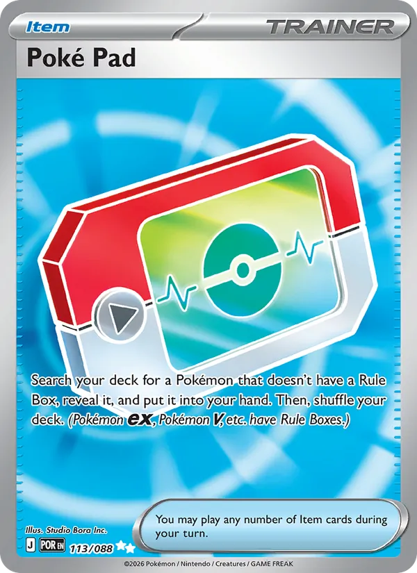 Poké Pad POR 113/088
Perfect Order