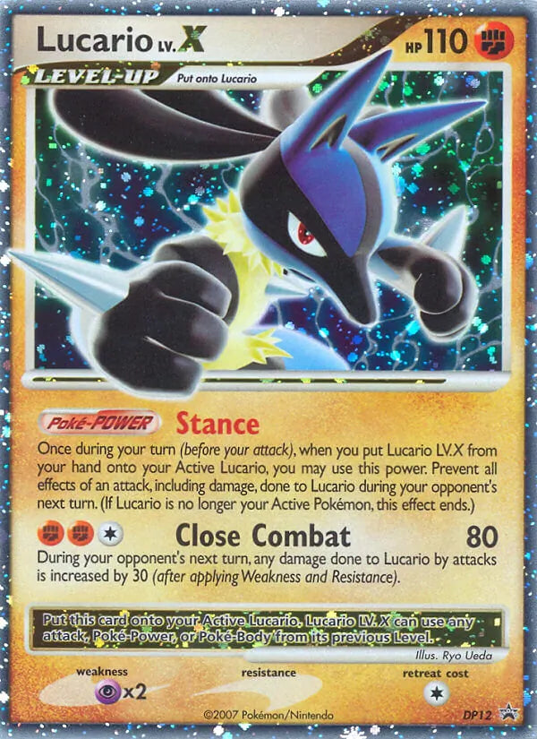 Lucario — DP Black Star Promos, DP12