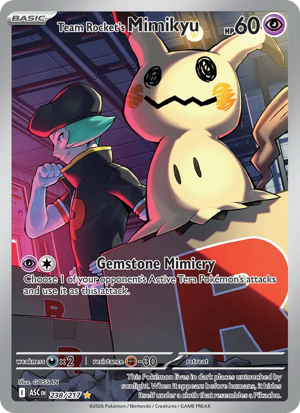 Team Rocket's Mimikyu — Ascended Heroes, 238