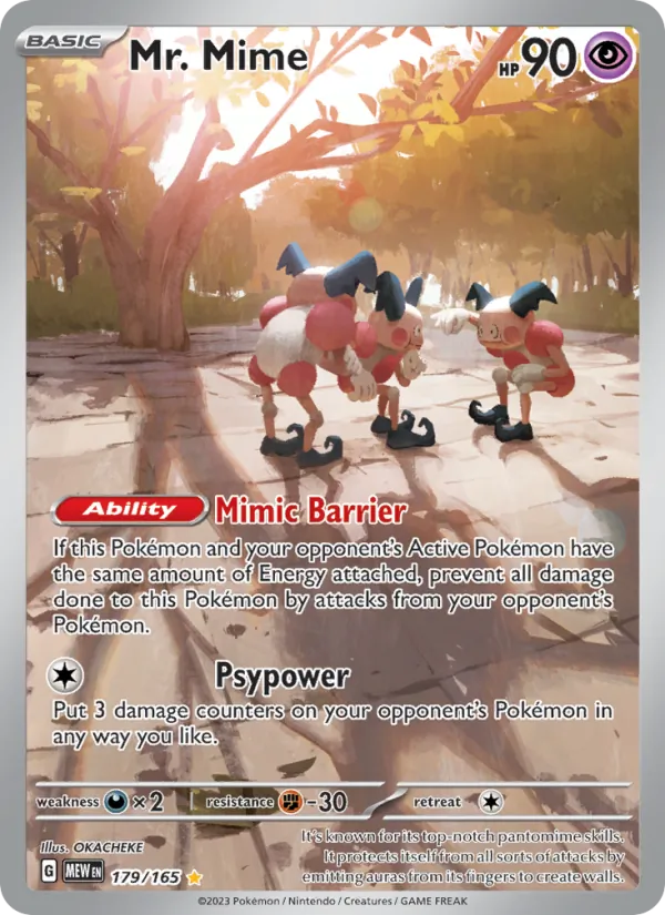 Mr. Mime MEW en 179/165 
151