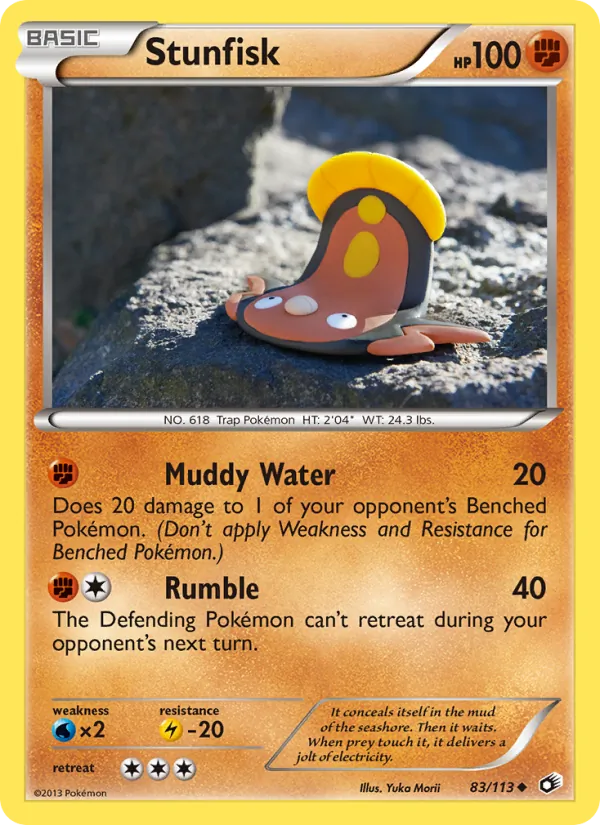 Stunfisk — Legendary Treasures, 83