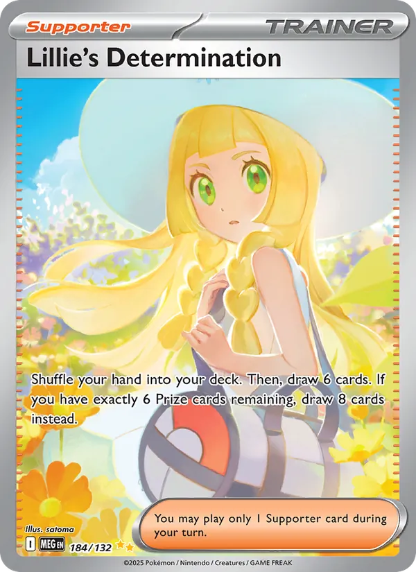 Lillie's Determination — Mega Evolution, 184