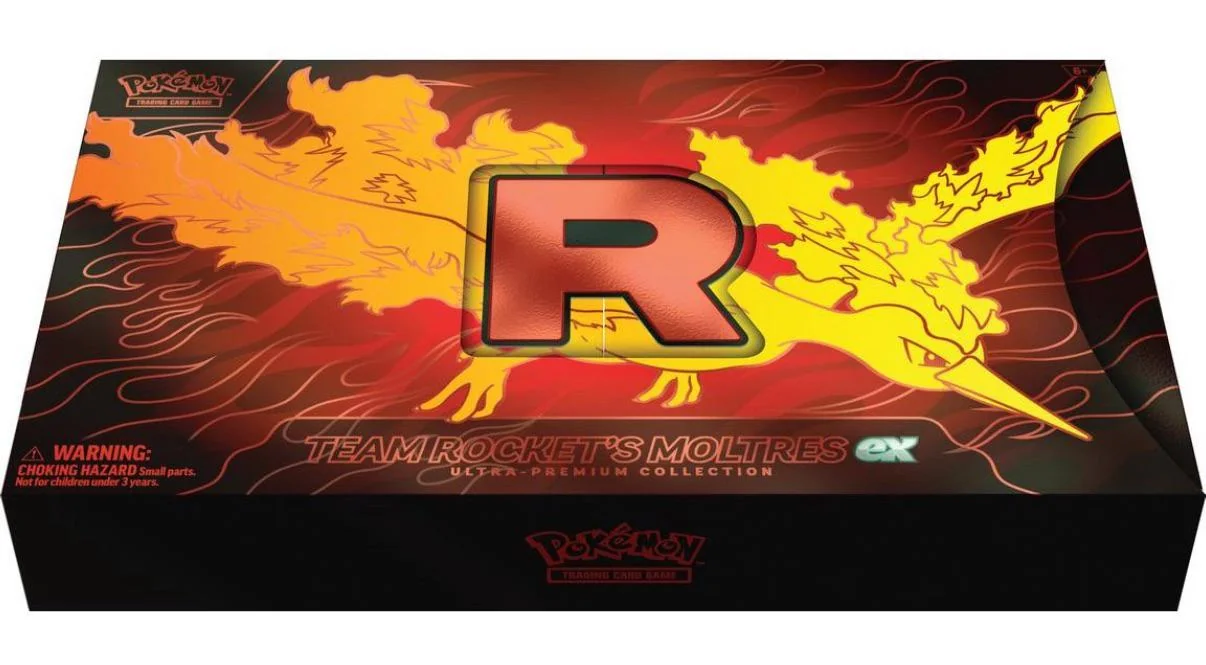 Team rocket's Moltres Ultra-Premium collection