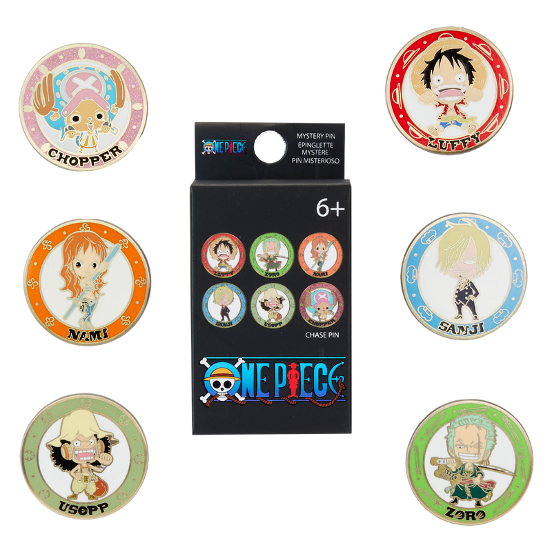 Loungefly – Toei BL One Piece 25th Anniversary Chibi Blind Box Pin