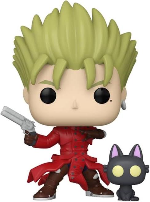 Trigun - Vash with Kuroneko Exclusive POP! Vinyl Figure