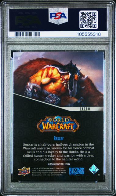 2023 UPPER DECK BLIZZARD LEGACY COLLECTION #91 REXXAR D.I.S.C.O.
