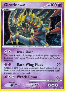Giratina Lv.63 (PL 10) Platinum