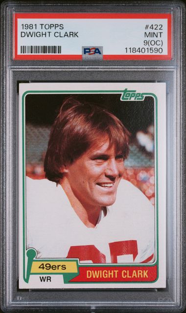 1981 TOPPS #422 DWIGHT CLARK