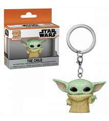 Pocket POP Keychain Star Wars  The Mandalorian Yoda The Child