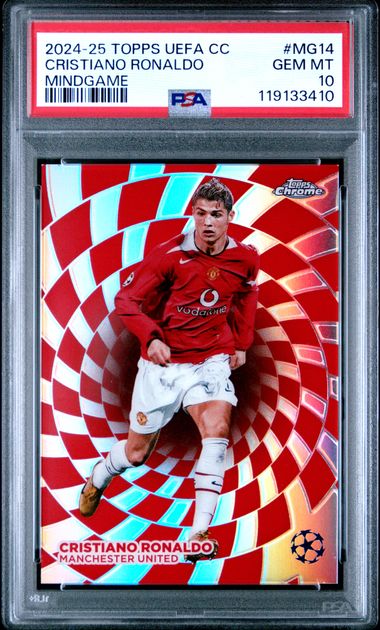 2024-25 TOPPS UEFA CLUB COMPETITIONS MINDGAME #MG14 CRISTIANO RONALDO