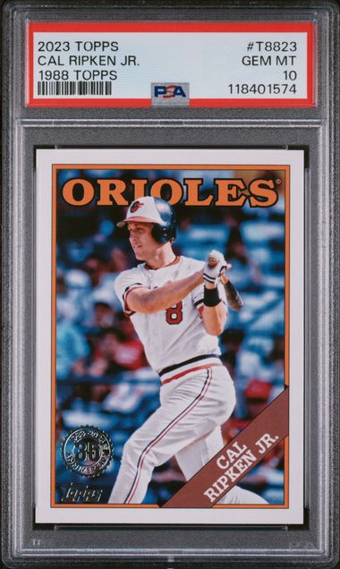 2023 TOPPS 1988 TOPPS BASEBALL #T88-23 CAL RIPKEN JR. 1988 TOPPS