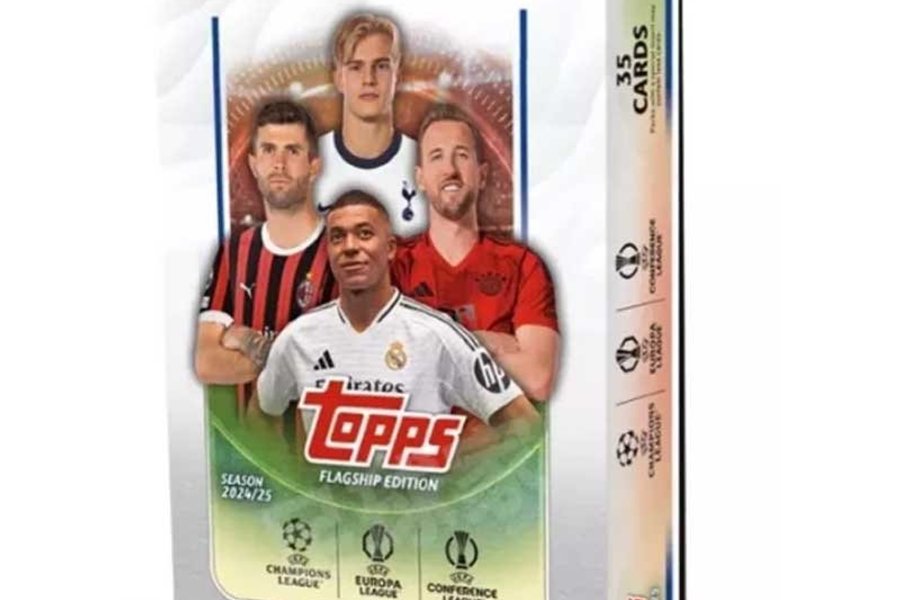 2024/25 Topps UEFA Club Competitions Soccer Hanger Box