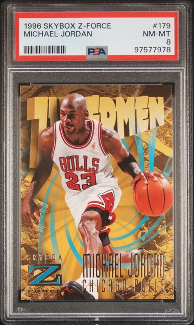 1996 SKYBOX Z-FORCE #179 MICHAEL JORDAN