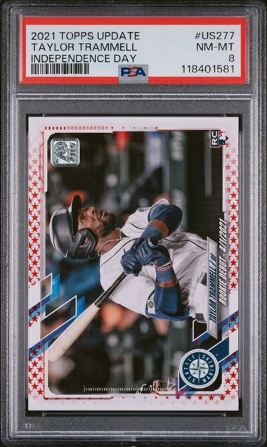 2021 TOPPS UPDATE #US277 TAYLOR TRAMMELL INDEPENDENCE DAY