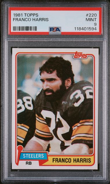 1981 TOPPS #220 FRANCO HARRIS