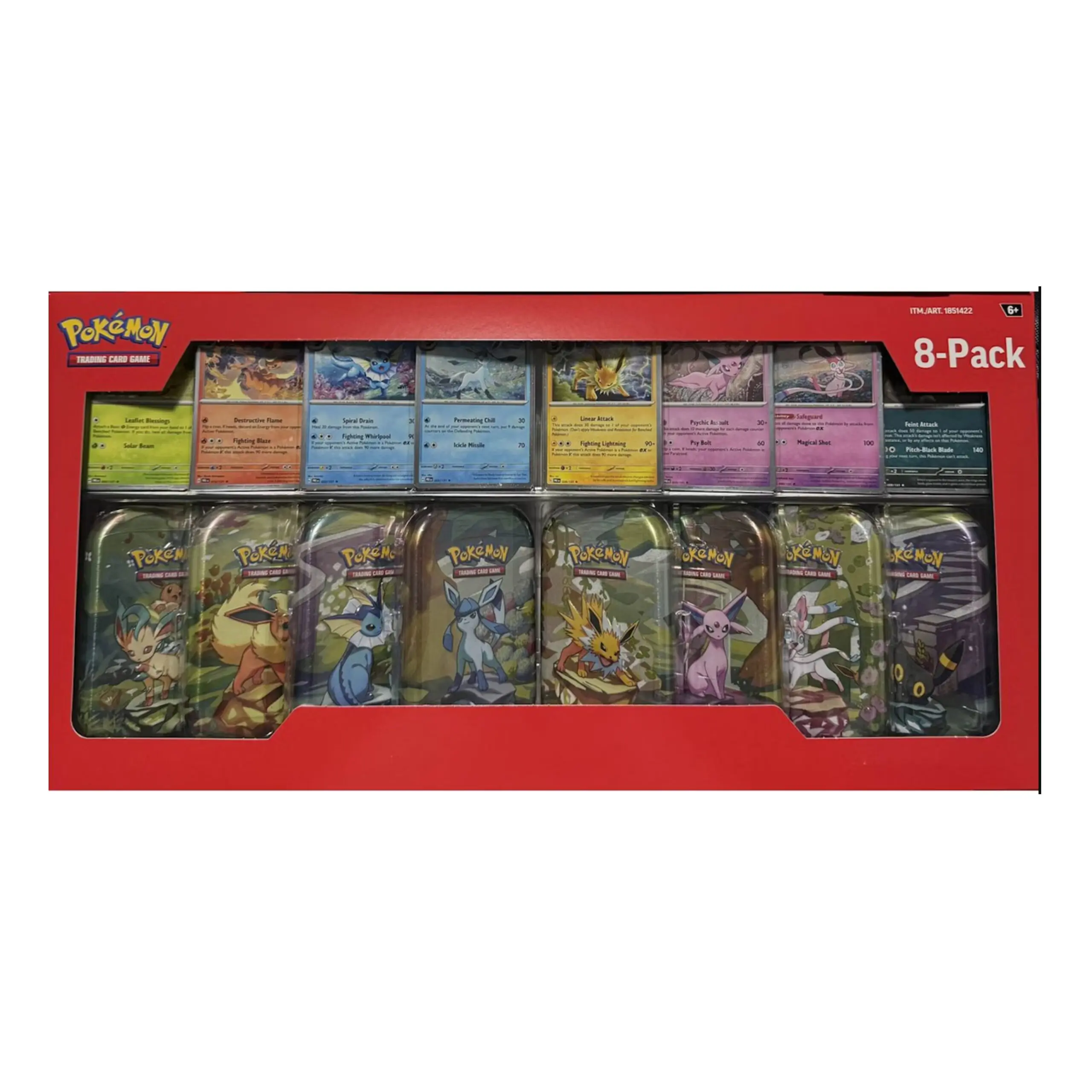 Prismatic Evolutions mini tin 8-pack