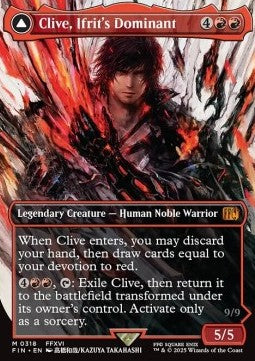 Clive, Ifrit's Dominant // Ifrit, Warden of Inferno (V.1) FINAL FANTASY
