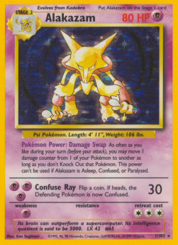 Alakazam (BS 1) Base Set ( NL )