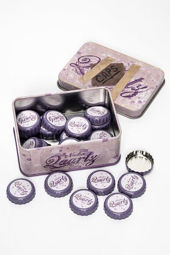DEVplus Fallout Bottle Caps Series Collectible Tin Nuka Quartz