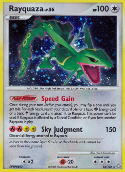 Rayquaza Lv.56 (LA 14) Legends Awakened