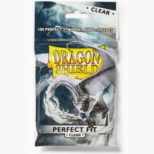 Dragon Shield Sleeves - Perfect Fit - Clear 100pc