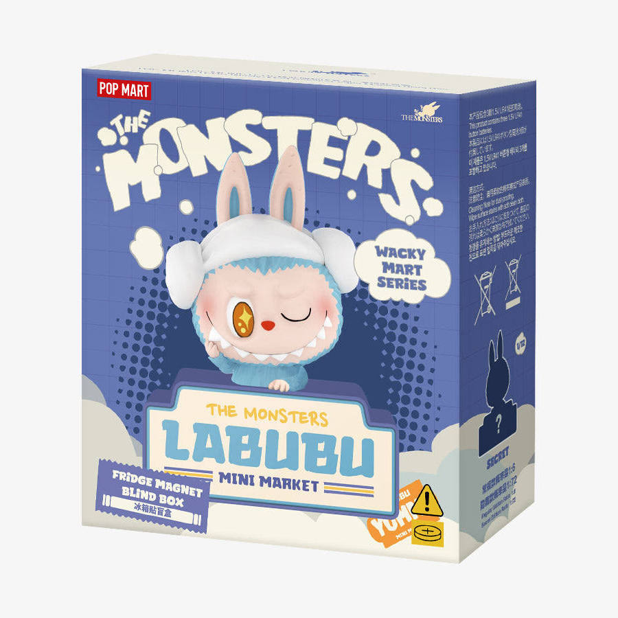 The Monsters Labubu Wacky Mart Series - Fridge Magnet Blind Box