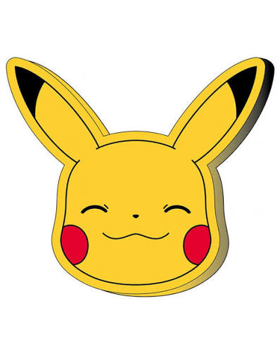 Cojín 3D Pikachu Pokémon 35cm