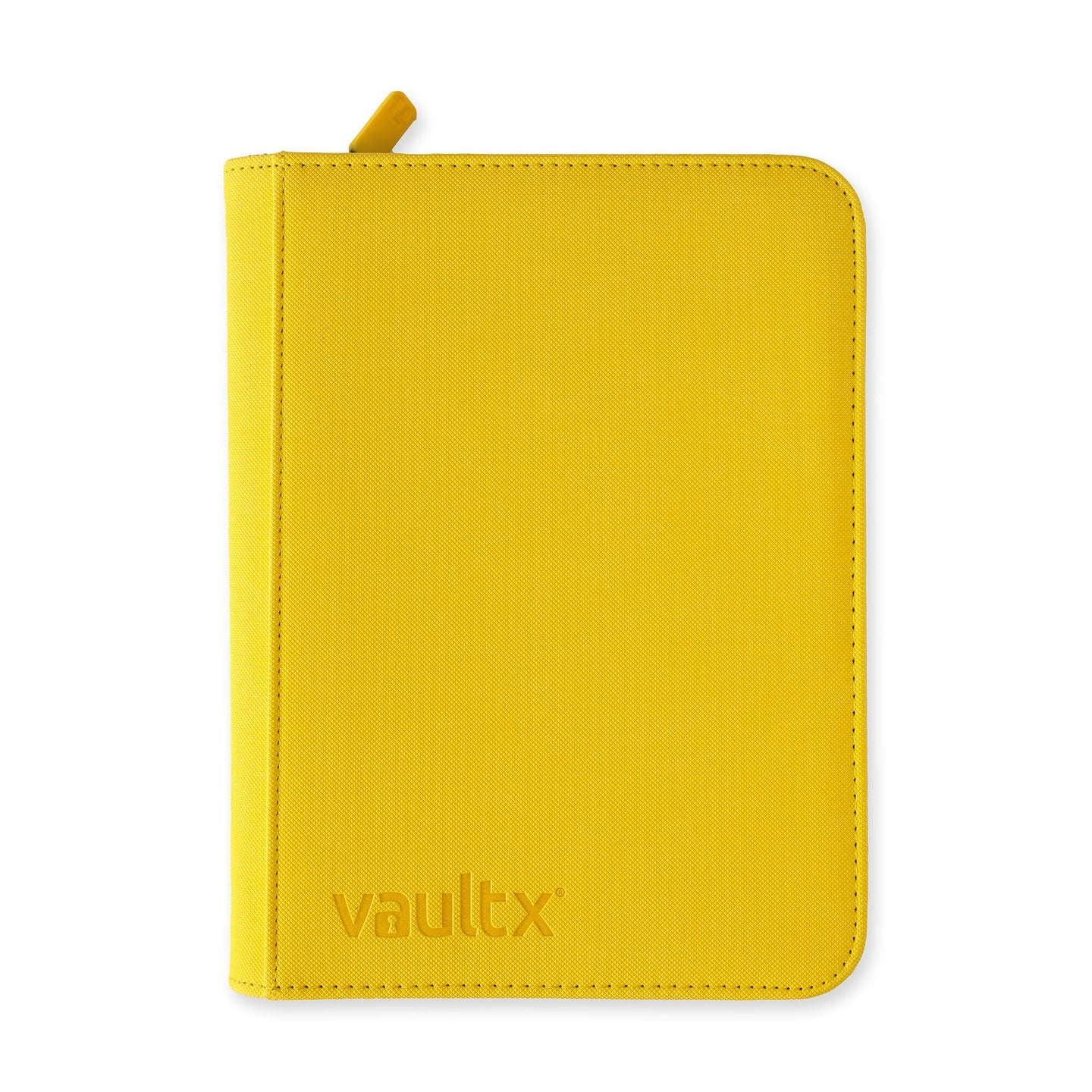 Vault X Zip Binder 4-Pocket - Yellow