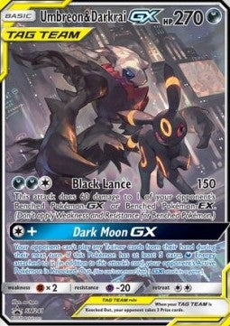 Umbreon & Darkrai GX (SM 241) SM Black Star Promos