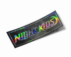 Modified Decals Night Kids Car Sticker